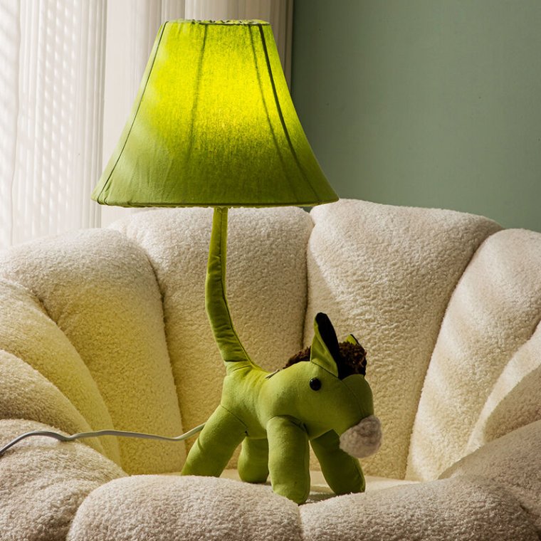 Cute table lamp for children's bedroom decoration