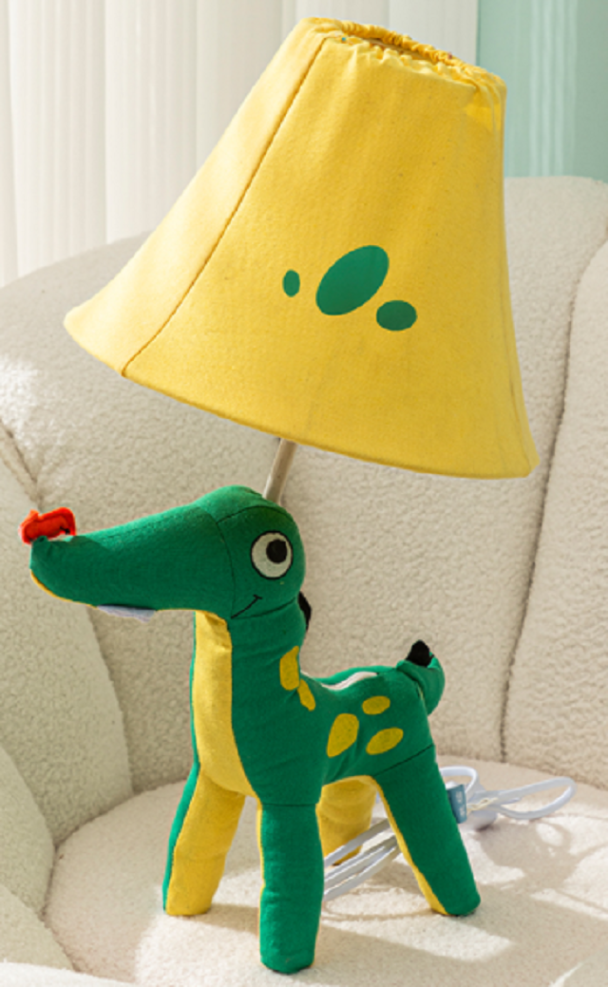 Modern children's table lamp with LED light