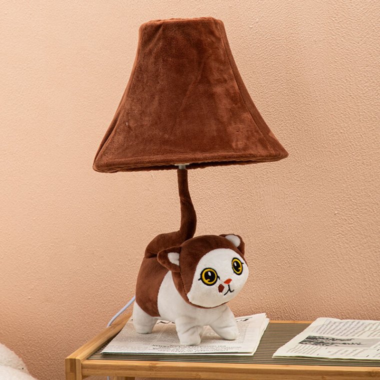 Cute kids table lamp with colorful design