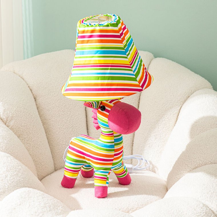 Children's stylish table lamp for bedside decoration