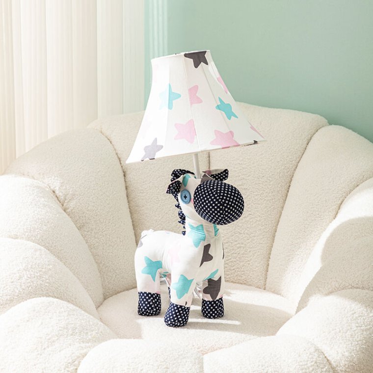 Modern children's table lamp with adjustable light