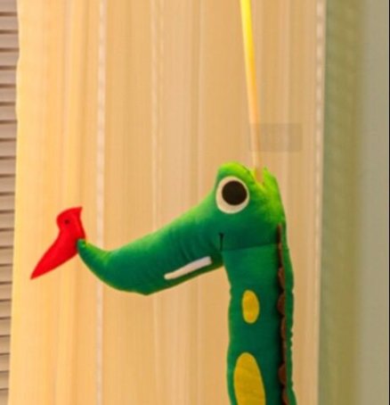 Colorful children's floor lamp for playroom