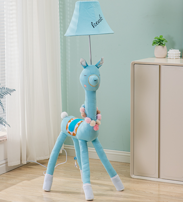 Fun animal-themed lamp for children's space