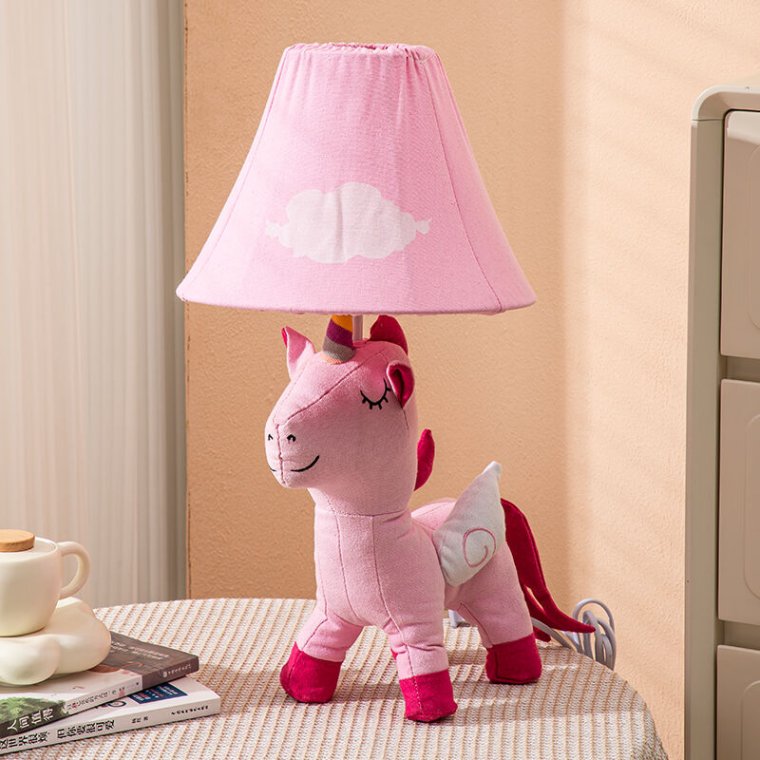 Modern children's table lamp with unique design