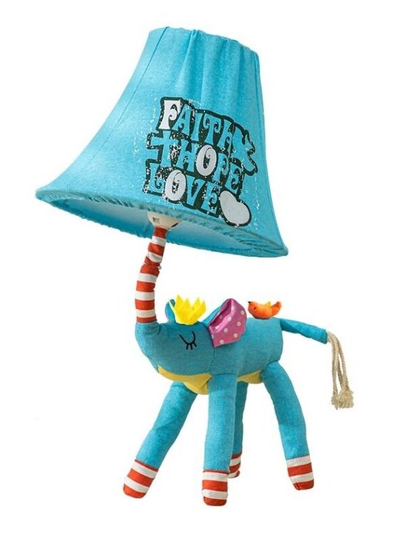 Playful children's floor lamp for reading