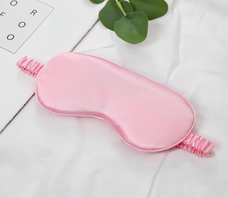 Soft fabric sleeping mask for kids' comfort