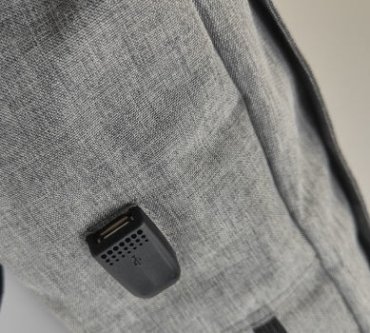 Corporate gift backpack with company logo