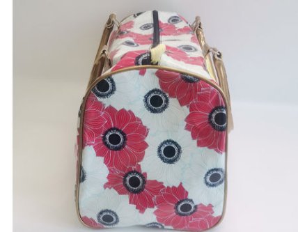 Detail view of eco-friendly promotional handbags