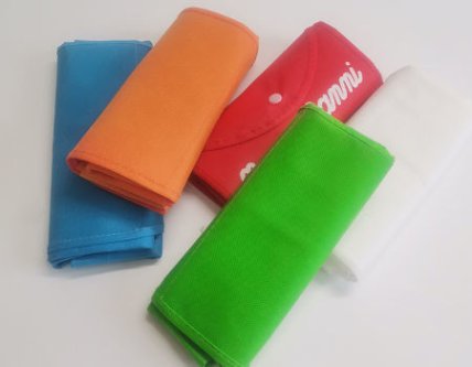 Durable recycled shopping bags ideal for corporate promotions