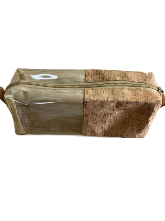 PVC cosmetic bag with stylish pattern