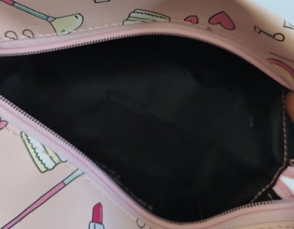 Stylish PVC cosmetic bag suitable for promotional giveaways