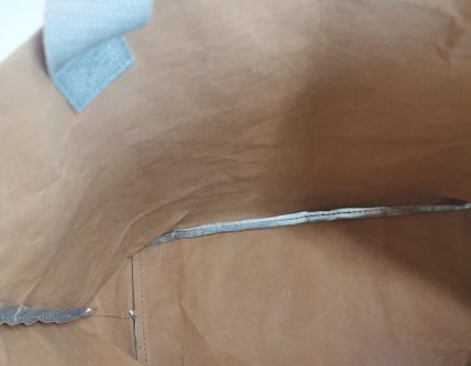 Durable washable kraft paper bags