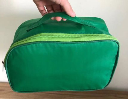 Portable cooler bag for corporate promotional giveaways