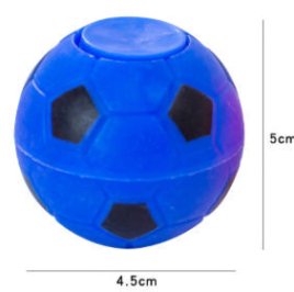 Colorful spinning fidget toys