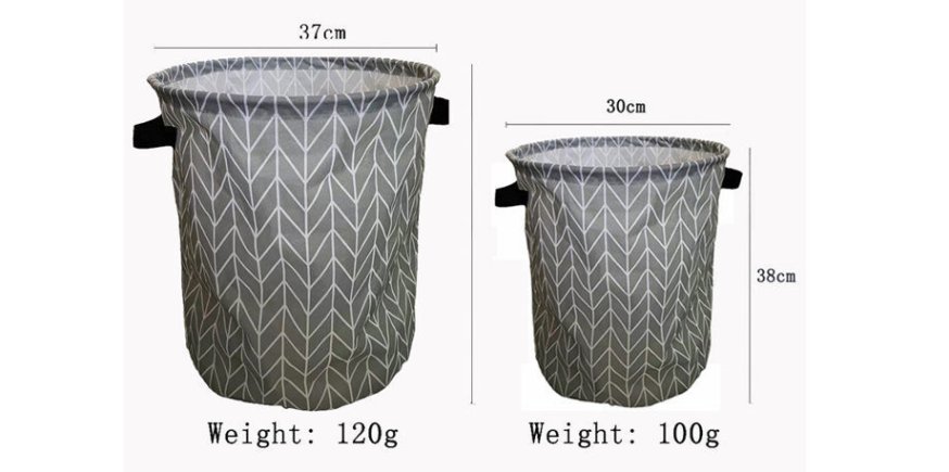Color options available for the laundry hamper promotional gift