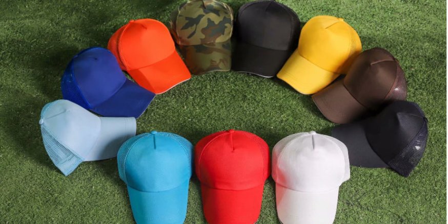 Red baseball cap for corporate promotion