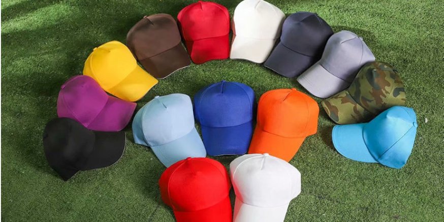 Black baseball cap for marketing giveaways