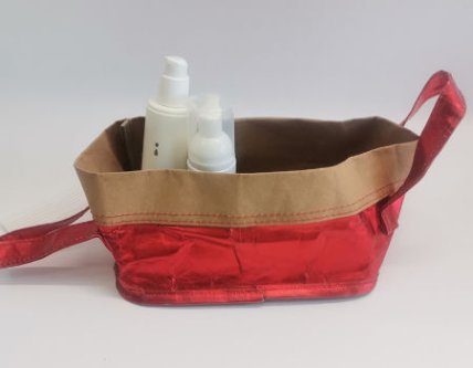 Eco-friendly washable kraft paper promotional bag
