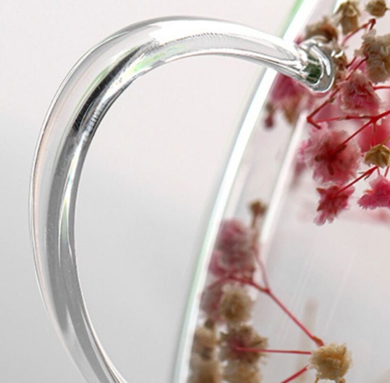 Glass cup design for kids' lamp