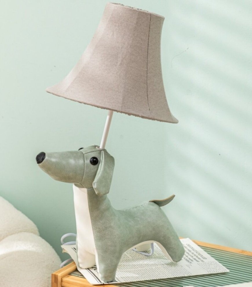 Adjustable kids table lamp for study