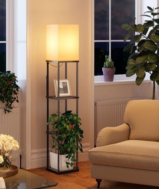 Colorful children's floor lamp for bedroom
