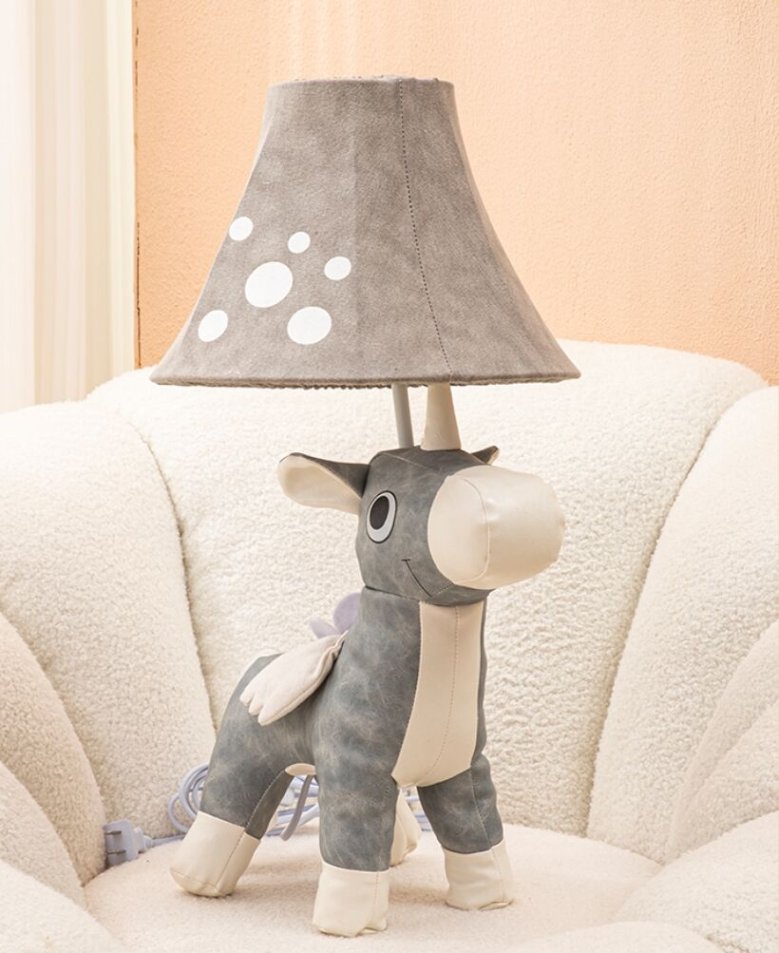 Modern children's table lamp with unique design