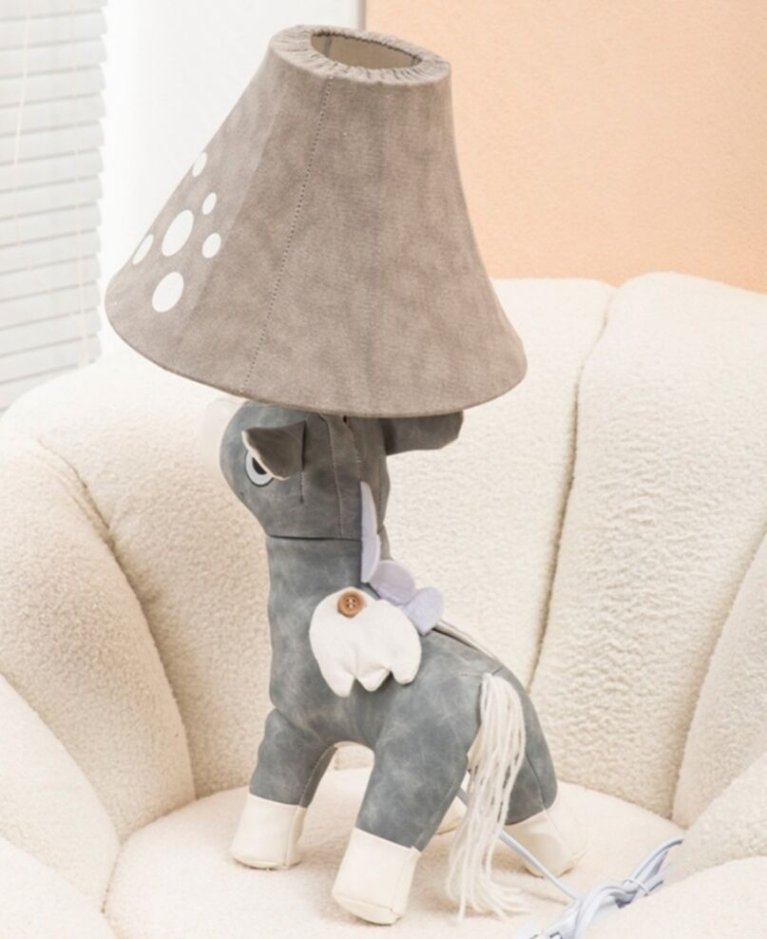 Colorful children's table lamp for bedroom