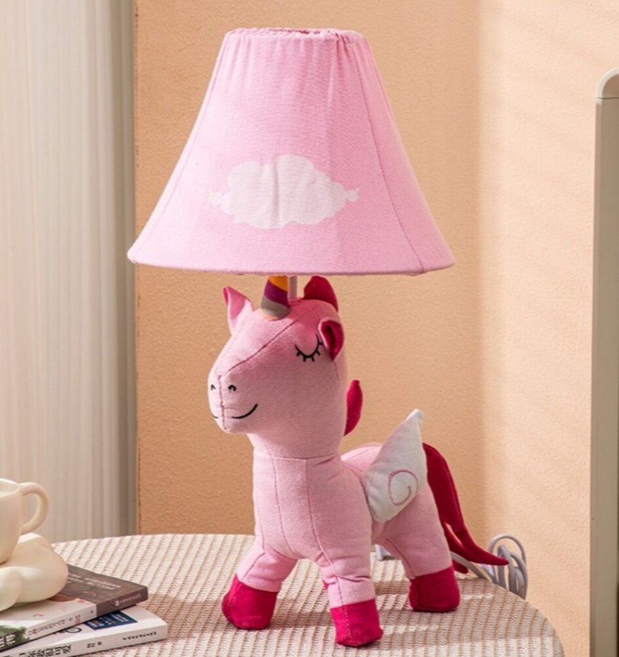 Childrens table lamp with unique design