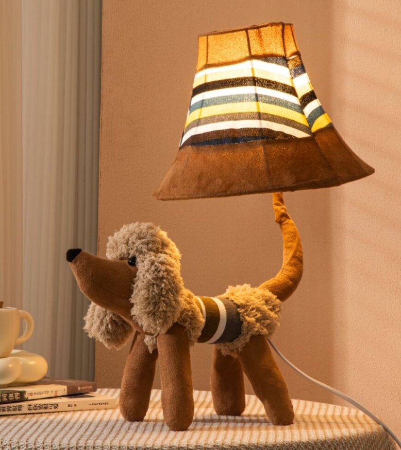 Colorful kids table lamp for bedroom