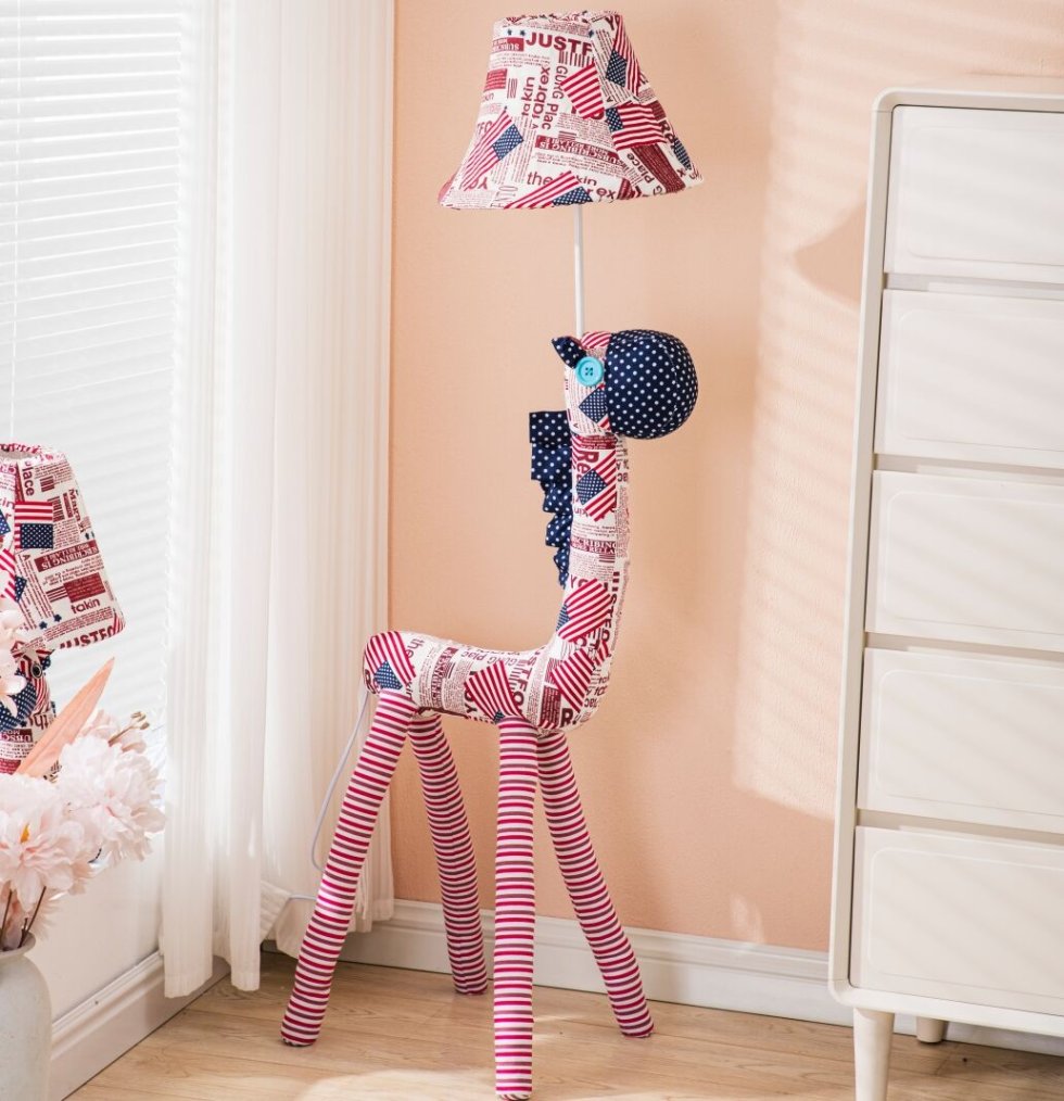 Modern children's floor lamp with unique design