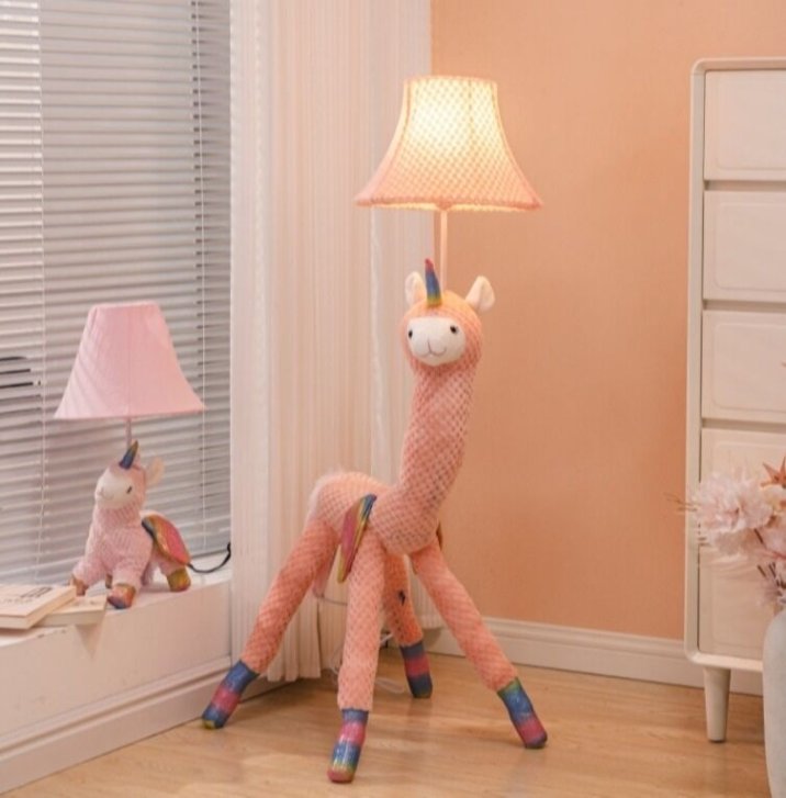 Cute children's floor lamp for bedroom decor