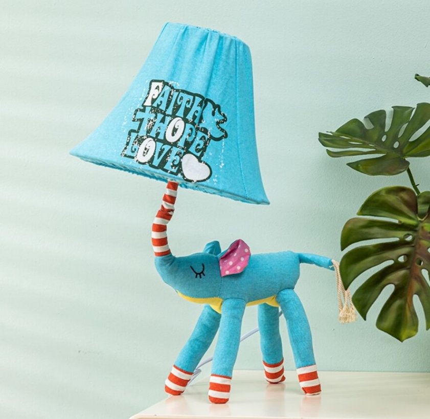 Children's table lamp with unique design