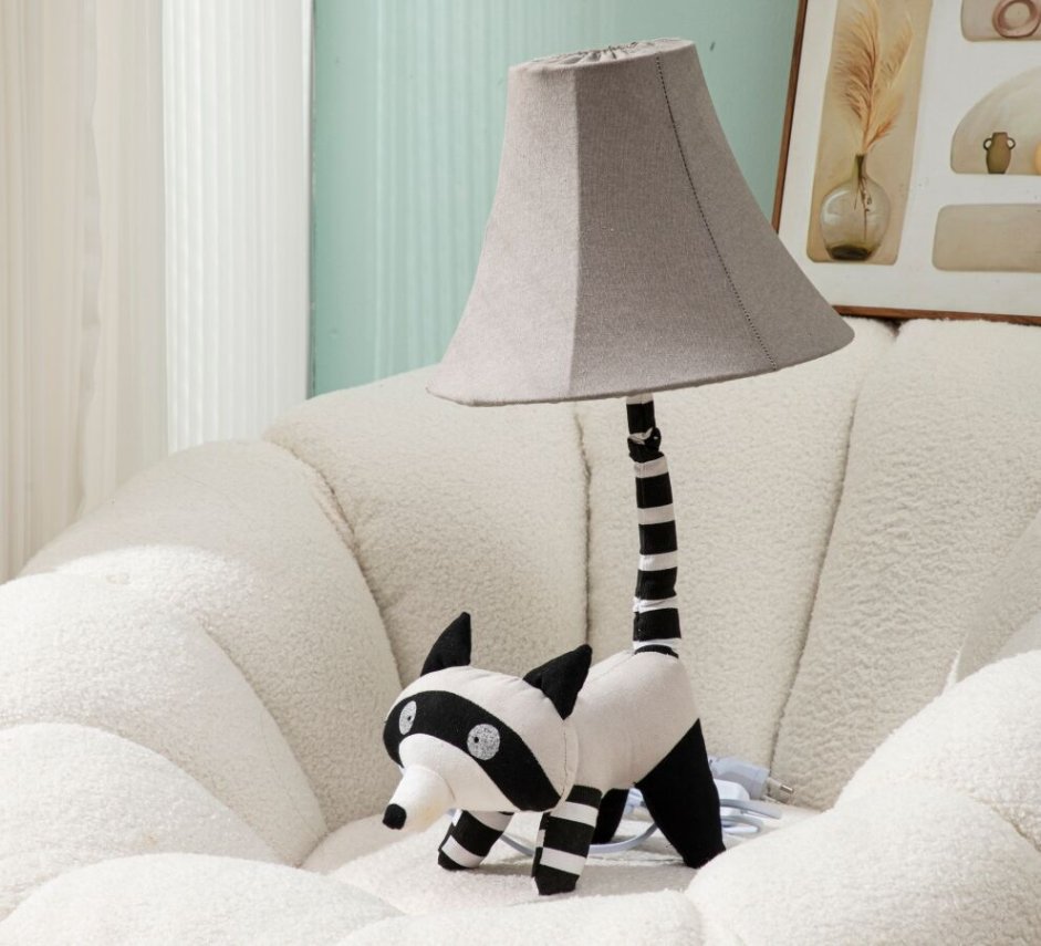 Modern children's table lamp with unique design