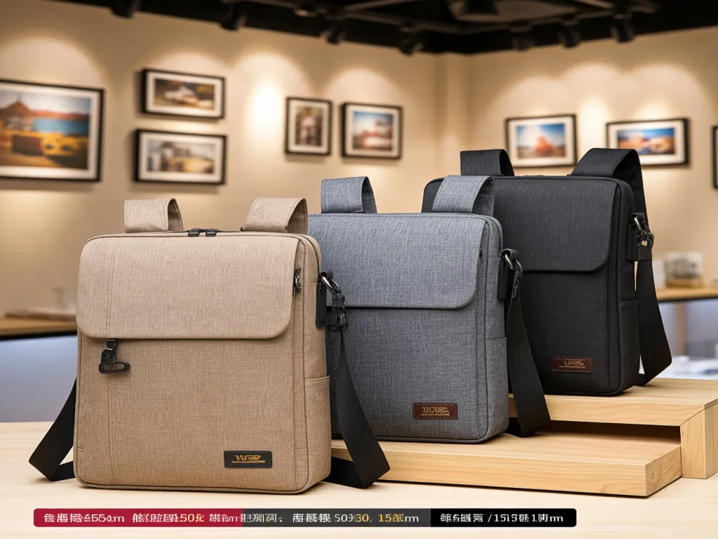 Variety of crossbody bags in different colors and designs